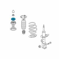 OEM 2014 Hyundai Accent Cover-Insulator Dust Diagram - 54627-1R600