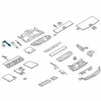 OEM 2014 BMW 535i GT xDrive Handle For Emergency Unlocking Diagram - 24-50-7-590-395