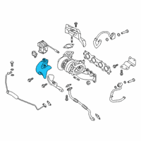 OEM 2016 Hyundai Sonata Protector-Heat Diagram - 28525-2GTA1