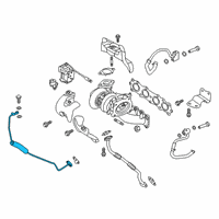 OEM 2019 Hyundai Sonata Pipe-Oil Feed Diagram - 28240-2GTA2