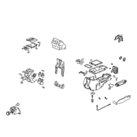 OEM 2006 Honda Pilot Holder, Pen *NH167L* (GRAPHITE BLACK) Diagram - 83425-S9V-A01ZA