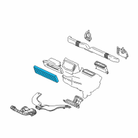 OEM 2005 Saturn Vue Filter Diagram - 19210362