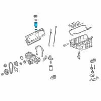 OEM 2007 Chevrolet Uplander Filler Tube Diagram - 12582073