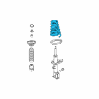 OEM 2009 Hyundai Tucson Spring-Rear Diagram - 55330-2E100