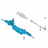 OEM BMW 330i xDrive STEERING GEAR, ELECTRIC Diagram - 32-10-5-A40-334