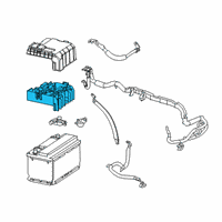 OEM 2019 GMC Sierra 1500 BLOCK ASM-BAT DISTRIBUTION ENG COMPT FUSE Diagram - 84646134