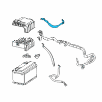 OEM 2019 Chevrolet Silverado 1500 LD Negative Cable Diagram - 84362745
