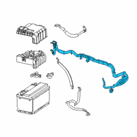 OEM 2019 GMC Sierra 1500 Positive Cable Diagram - 84906885