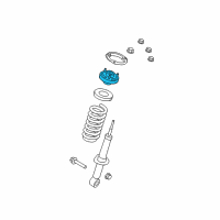 OEM Ford F-150 Upper Mount Diagram - AL3Z-18A099-A