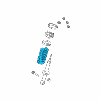 OEM Ford F-150 Coil Spring Diagram - AL3Z-5310-A