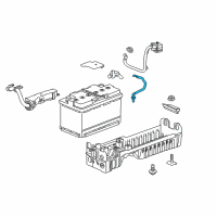 OEM 2018 Chevrolet Cruze Vent Tube Diagram - 39132796