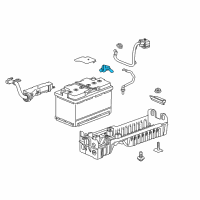 OEM 2018 Chevrolet Cruze Sensor Diagram - 22926732