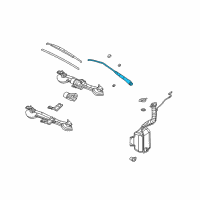 OEM Saturn Wiper Arm Diagram - 22724208