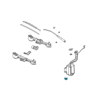 OEM 2006 Saturn Ion Pump Asm, Windshield Washer Diagram - 15237030