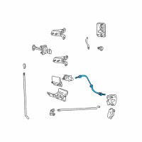 OEM Ford Excursion Cable Assembly Diagram - YC3Z-78266A46-AA