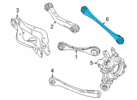 OEM BMW M340i TRACK STRUT WITH RUBBER MOUN Diagram - 31-10-6-879-659