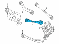 OEM BMW 230i GUIDING SUSPENS. LINK W RUBB Diagram - 33-32-6-878-631