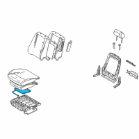 OEM 2009 Ford Fusion Seat Heater Diagram - 6E5Z-14D696-AA