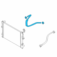 OEM 2011 Kia Forte Koup Hose Assembly-Oil COOLIN Diagram - 254201M300