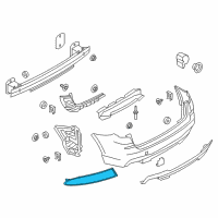 OEM 2013 BMW X3 Reflector Left Diagram - 63-14-7-217-315