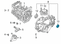 OEM Hyundai Tiburon Seal-Oil Diagram - 43119-39080