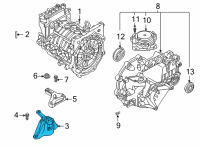 OEM 2022 Kia Niro EV Bracket Assembly-Motor M Diagram - 21860K4000