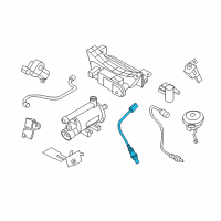 OEM 2016 Kia Forte Oxygen Sensor Assembly Diagram - 392102E100