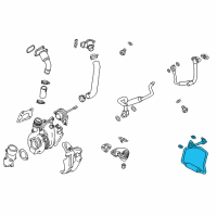 OEM 2019 Cadillac CTS Oil Feed Tube Diagram - 12672489