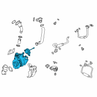 OEM Cadillac ATS Turbocharger Diagram - 12673347