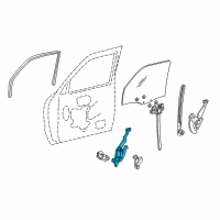 OEM 2008 Ford Ranger Regulator Diagram - 3L5Z-1023209-AA