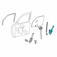 OEM 2010 Ford Ranger Regulator Diagram - 7L5Z-1023200-A