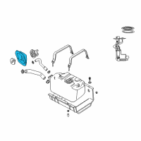 OEM Jeep Wrangler Adapter-Fuel Filler Diagram - 52127675AD