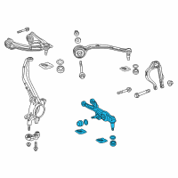 OEM Acura RLX Arm B, Left Front (Lower) Diagram - 51360-TY2-A01