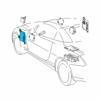 OEM Lexus SC430 Block, Driver Side Junction Diagram - 82730-24012