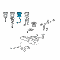 OEM Acura Meter Set Diagram - 17047-T2A-A00