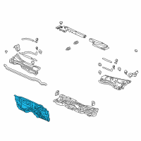 OEM Acura TL Dashboard (Lower) Diagram - 61500-SEP-A71ZZ