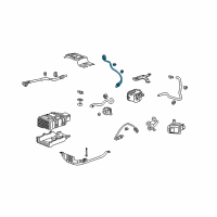 OEM 2007 Acura RDX Sensor, Oxygen Diagram - 36532-RWC-A01