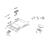 OEM 2006 Infiniti M35 Bulb Diagram - 26282-AG000