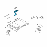 OEM 2010 Infiniti M35 Lamp Assy-Personal Diagram - 26460-EG010