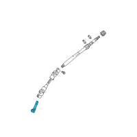 OEM 2003 Toyota Celica Lower Shaft Diagram - 45221-32120