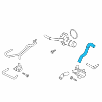 OEM 2013 Ford C-Max Outlet Hose Diagram - DS7Z-8A577-B