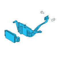 OEM Ford Police Interceptor Utility Distance Sensor Diagram - GB5Z-9E731-F