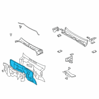 OEM 2021 Toyota Land Cruiser Dash Panel Diagram - 55101-60C80