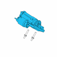OEM 2021 Ford Explorer Starter Diagram - L1MZ-11002-C