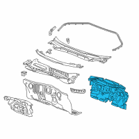 OEM 2019 Buick LaCrosse Insulator Diagram - 26701150