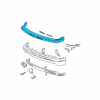 OEM 2002 Chevrolet Silverado 3500 Cap Diagram - 15746399