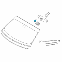 OEM 2020 Lincoln Corsair PROCESSOR - WINDSHIELD RAIN SE Diagram - LU5Z-17D547-D