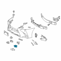 OEM 2017 Lexus GS200t Sensor, Ultrasonic Diagram - 89341-78010-B3