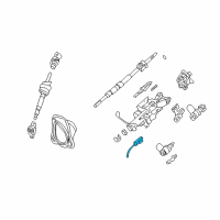 OEM 2004 Infiniti Q45 Sensor Assembly-TELESCOPIC Diagram - 48993-AR060