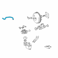 OEM Toyota Sienna Hose Diagram - 44773-08030